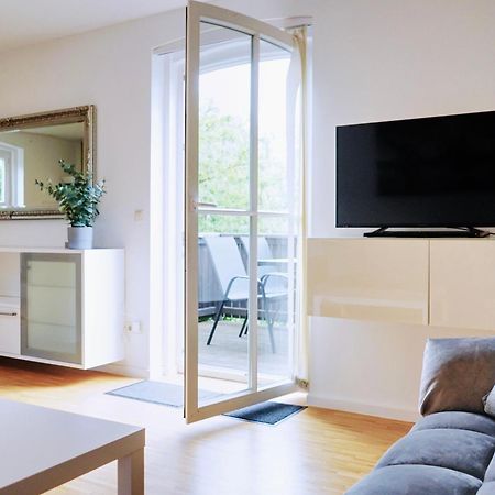 Stilvolles Apartment In Stadtnaehe-Parkplatz- 4 Personen- Balkon 沃尔夫 外观 照片
